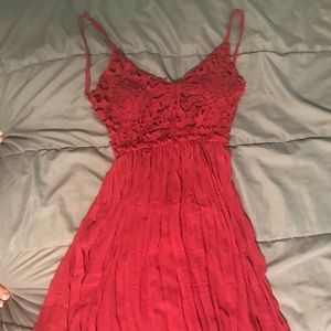 Red Lace Dress 🟣
